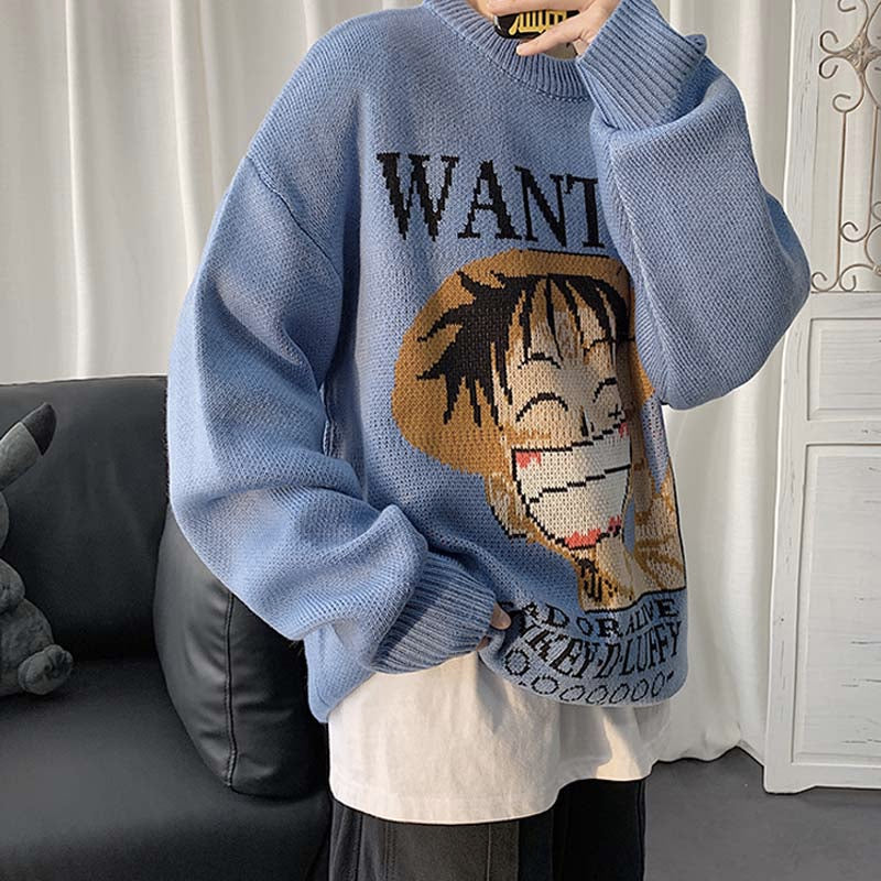 Luffy sweater outlet