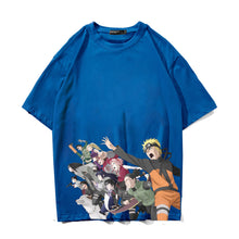 Load image into Gallery viewer, Naruto Shippuden Charging Forward Summer T-shirt
