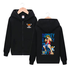 Load image into Gallery viewer, One Piece Stylish Zip Up Hoodie

