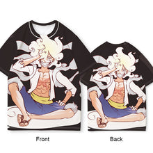 Load image into Gallery viewer, One Piece Nika Luffy Summer T-shirt
