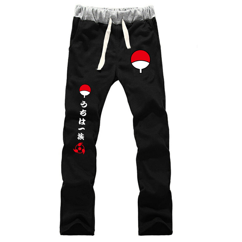 Naruto Theme Casual Cotton Pants