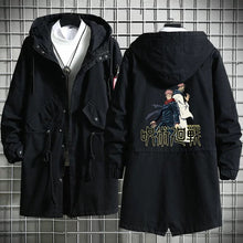 Load image into Gallery viewer, Jujutsu Kaisen Long Cotton Trench Coat
