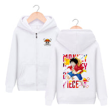 Load image into Gallery viewer, One Piece Stylish Zip Up Hoodie
