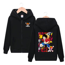 Load image into Gallery viewer, One Piece Stylish Zip Up Hoodie
