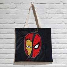 Load image into Gallery viewer, Spiderman &amp; Ironman Grocery Bag
