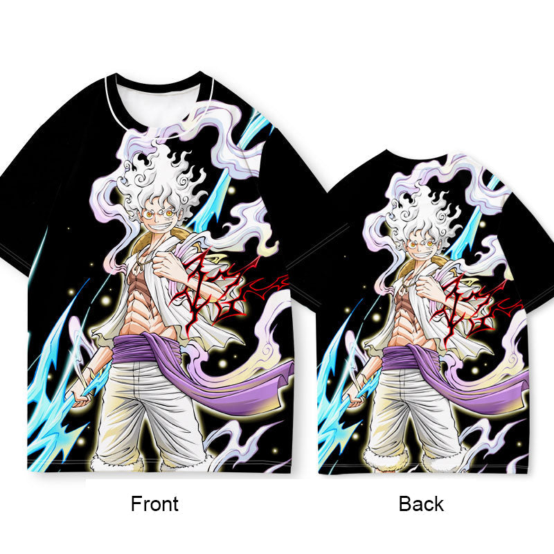 One Piece Nika Luffy Summer T-shirt