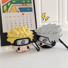Load image into Gallery viewer, Naruto Shippuden Cute Head AirPods Case
