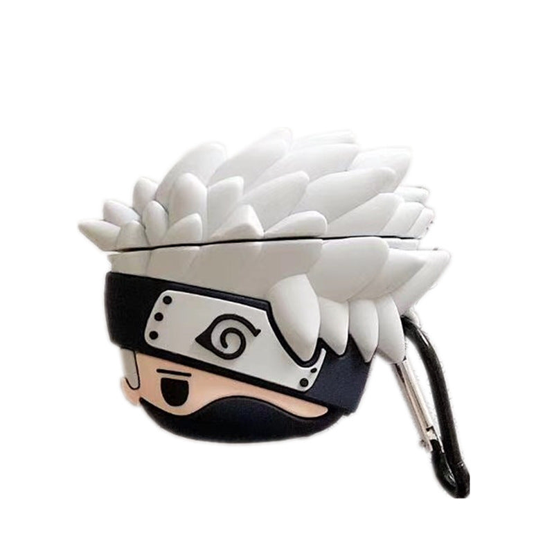 Naruto Shippuden Cute Head AirPods Case