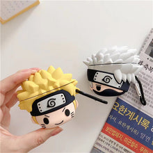 Load image into Gallery viewer, Naruto Shippuden Cute Head AirPods Case
