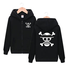 Load image into Gallery viewer, One Piece Stylish Zip Up Hoodie
