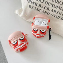 Load image into Gallery viewer, Attack on Titan 3D Cartoon AirPods Case
