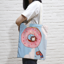 Load image into Gallery viewer, Spiderman &amp; Ironman Grocery Bag
