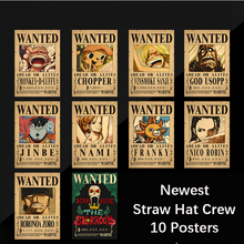 Load image into Gallery viewer, One Piece Wanted Poster Set
