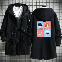 Load image into Gallery viewer, Jujutsu Kaisen Long Cotton Trench Coat
