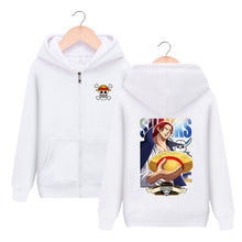 Load image into Gallery viewer, One Piece Stylish Zip Up Hoodie
