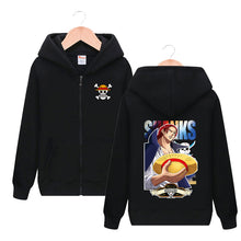 Load image into Gallery viewer, One Piece Stylish Zip Up Hoodie
