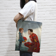 Load image into Gallery viewer, Spiderman &amp; Ironman Grocery Bag
