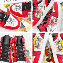 Load image into Gallery viewer, Naruto Uzumaki Fairy Mode Casual High Top Sneaker

