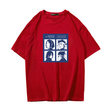 Load image into Gallery viewer, Naruto Shippuden Team Seven Grid Summer T-shirt
