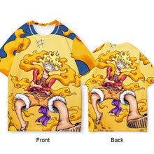 Load image into Gallery viewer, One Piece Nika Luffy Summer T-shirt
