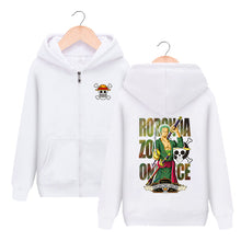 Load image into Gallery viewer, One Piece Stylish Zip Up Hoodie
