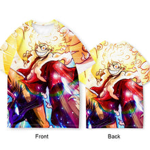 Load image into Gallery viewer, One Piece Nika Luffy Summer T-shirt
