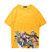 Load image into Gallery viewer, Naruto Shippuden Charging Forward Summer T-shirt
