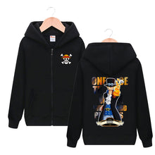 Load image into Gallery viewer, One Piece Stylish Zip Up Hoodie
