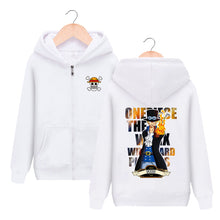 Load image into Gallery viewer, One Piece Stylish Zip Up Hoodie
