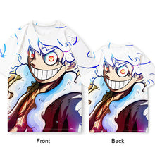 Load image into Gallery viewer, One Piece Nika Luffy Summer T-shirt
