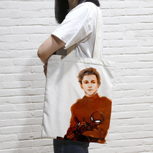 Load image into Gallery viewer, Spiderman &amp; Ironman Grocery Bag
