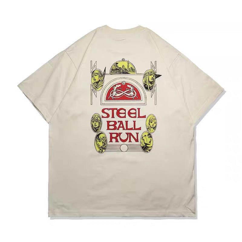 JoJo's Bizarre Adventure Steel Ball Run Summer T-shirt