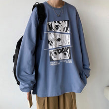 Load image into Gallery viewer, Tanjiro, Zenitsu &amp; Giyu Eyes Long Sleeve T-shirt
