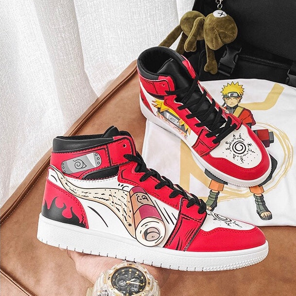 Naruto Uzumaki Fairy Mode Casual High Top Sneaker