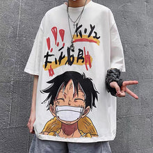 Load image into Gallery viewer, Straw Hat Crew Doodle Oversize Tee
