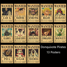 Load image into Gallery viewer, One Piece Wanted Poster Set
