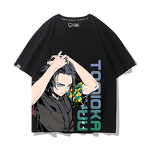 Load image into Gallery viewer, Demon Slayer High Street Fashion Summer T-shirt
