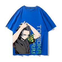 Load image into Gallery viewer, Demon Slayer High Street Fashion Summer T-shirt
