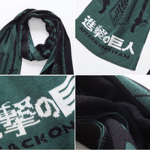 Load image into Gallery viewer, Attack on Titan Winter Wrap Scarf
