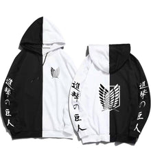 Load image into Gallery viewer, Attack on Titan Survey Corps Logo Colorblocked Hoodie
