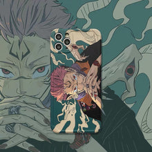 Load image into Gallery viewer, Jujutsu Kaisen Satoru Gojo &amp; Yuji Itadori iPhone Cases
