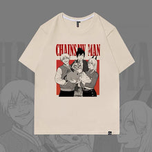 Load image into Gallery viewer, Chainsaw Man Three Devil Hunters T-shirt
