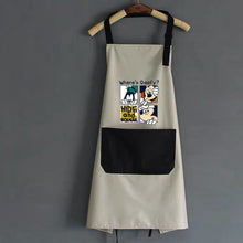 Load image into Gallery viewer, Mickey Mouse and Donald Duck Grid Kitchen Apron
