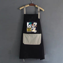 Load image into Gallery viewer, Mickey Mouse and Donald Duck Grid Kitchen Apron
