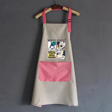 Load image into Gallery viewer, Mickey Mouse and Donald Duck Grid Kitchen Apron
