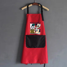 Load image into Gallery viewer, Mickey Mouse and Donald Duck Grid Kitchen Apron
