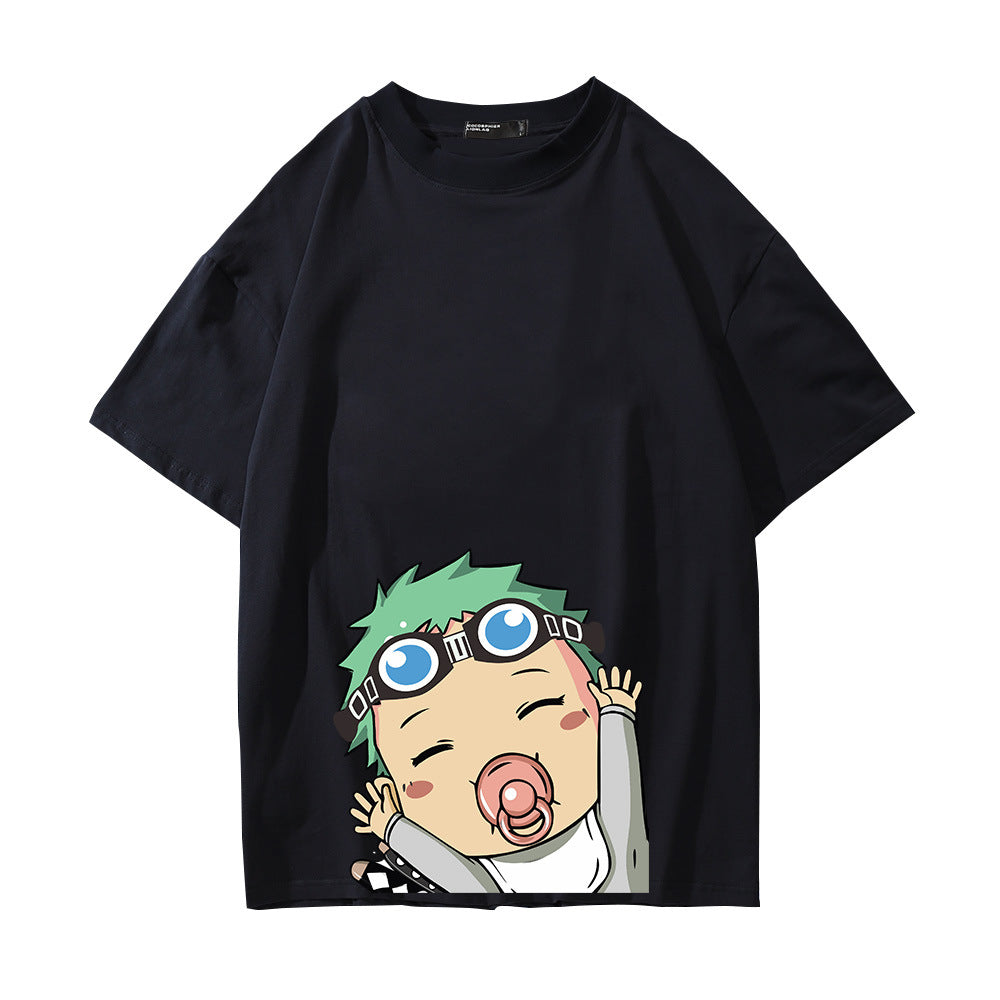 One Piece Baby Zoro and Sanji Summer T-shirt