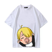 Load image into Gallery viewer, One Piece Baby Zoro and Sanji Summer T-shirt
