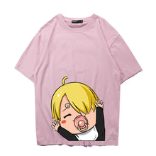 Load image into Gallery viewer, One Piece Baby Zoro and Sanji Summer T-shirt
