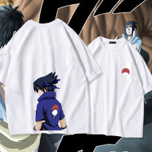 Load image into Gallery viewer, Naruto Shippuden Youth Uchiha Sasuke Summer T-shirt
